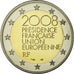 Francia, 2 Euro, Présidence Française Union Européenne, 2008, BE, FDC