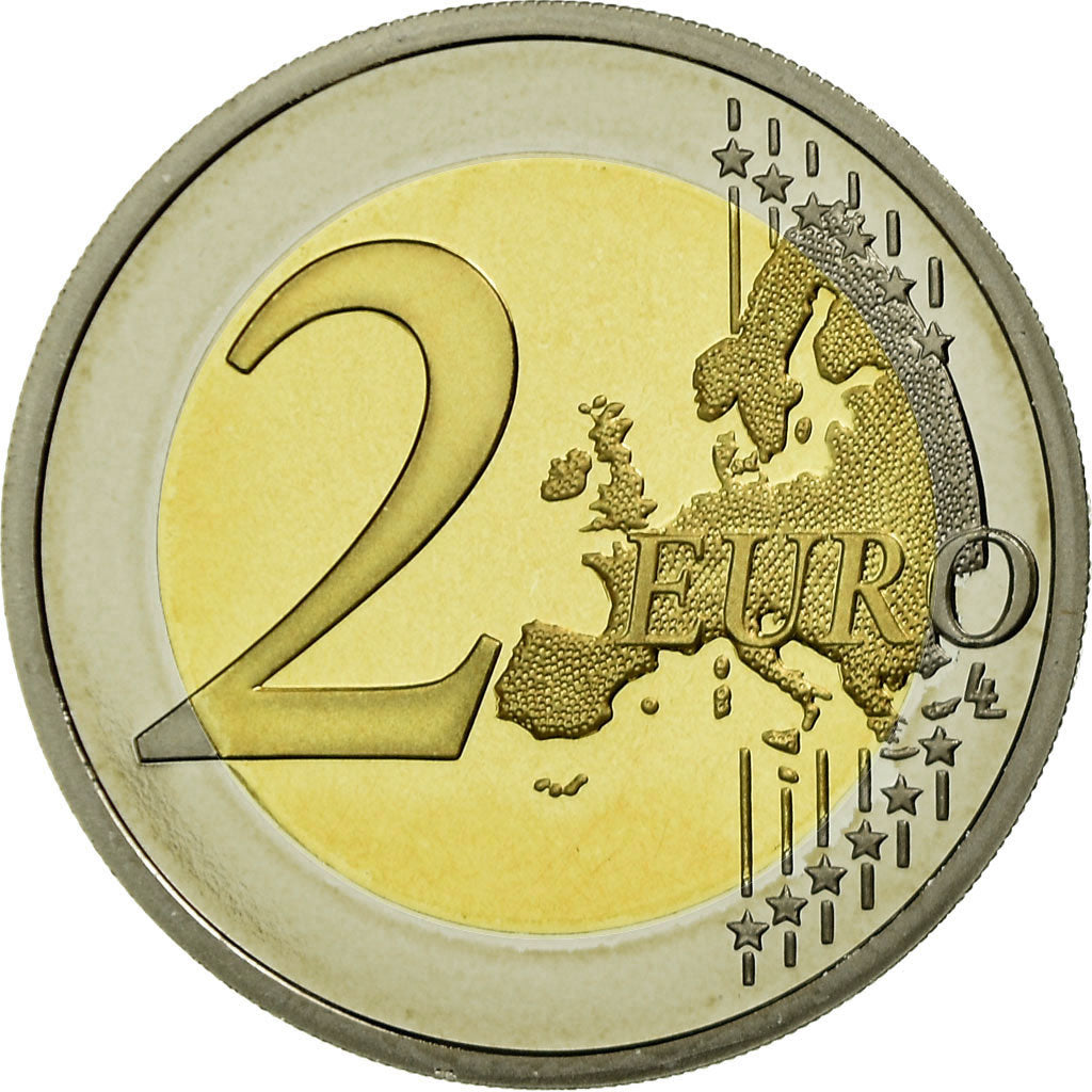 Francia, 2 Euro, Présidence Française Union Européenne, 2008, BE, FDC