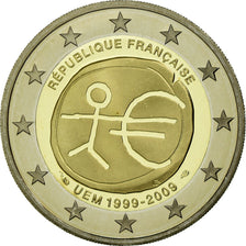 Frankreich, 2 Euro, Europe, 10 Ans d'Union Monétaire, 2009, BE, STGL
