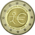 Frankreich, 2 Euro, Europe, 10 Ans d'Union Monétaire, 2009, BE, STGL
