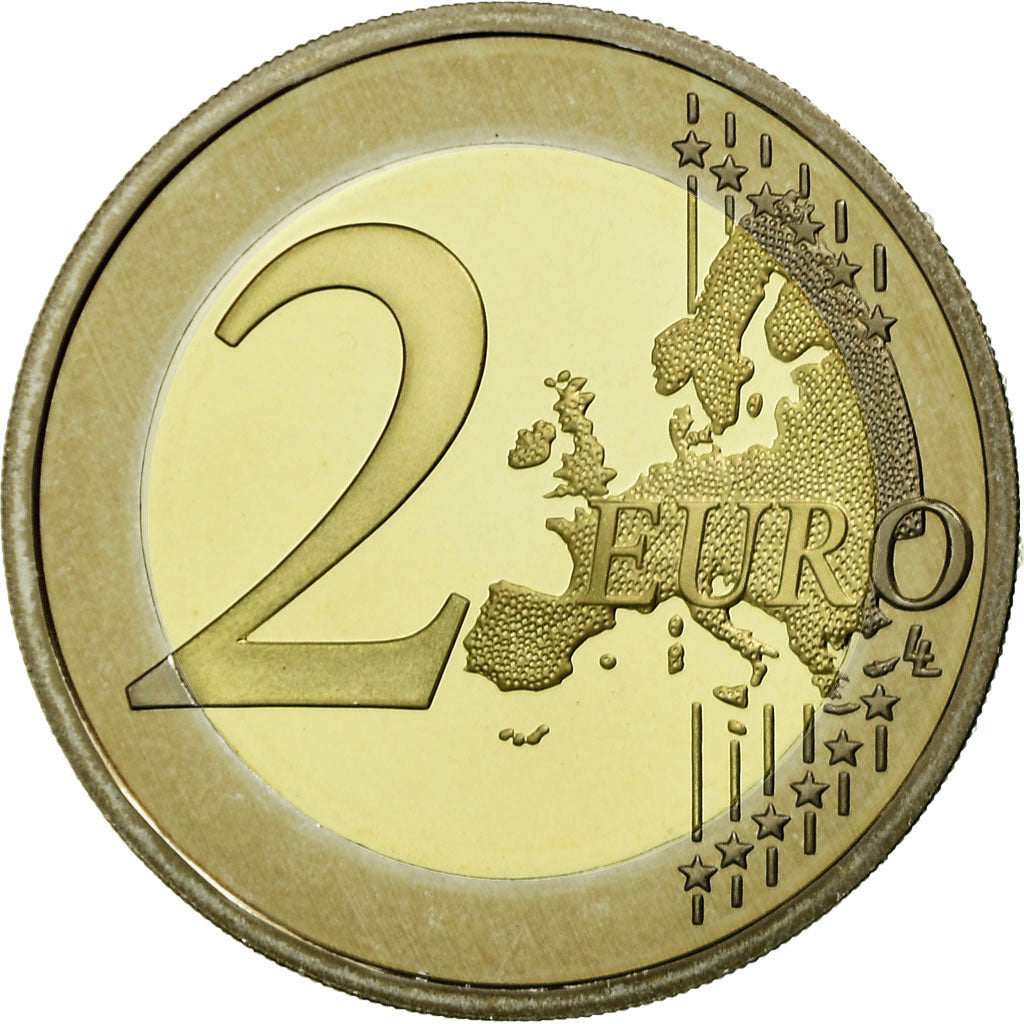 Frankreich, 2 Euro, Europe, 10 Ans d'Union Monétaire, 2009, BE, STGL