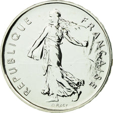 Coin, France, 5 Francs, 2001, Paris, BU, MS(65-70), Silver, KM:1309, Gadoury:771
