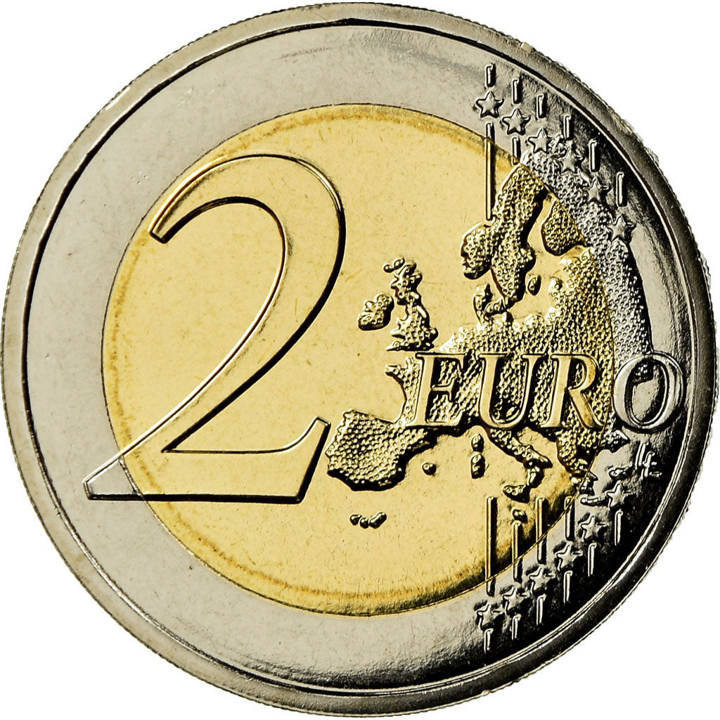 Monaco, 2 Euro, Mariage Princier, 2011, BU, MS(65-70), Bi-Metallic