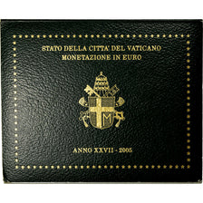 Vatican, 1 Cent to 2 Euro, Jean-Paul II, 2005, MS(64)