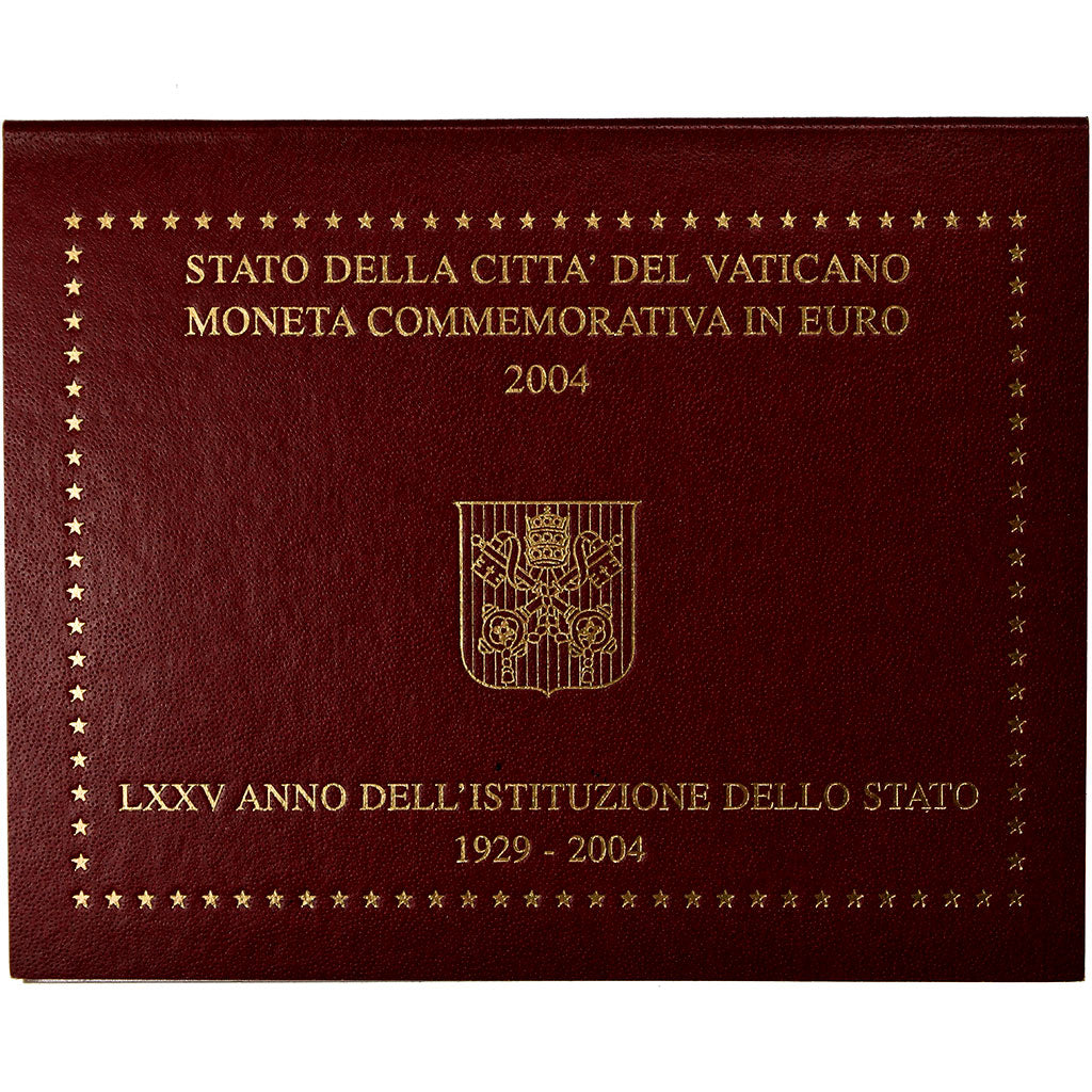 Vatican, 2 Euro, 2004, 75 ème anniversaire de la Fondation de l'Etat du