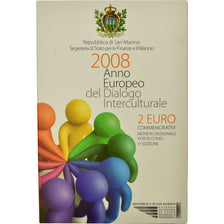 San Marino, 2 Euro, Année européenne du dialogue interculturel, 2008
