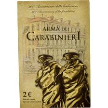 Italy, 2 Euro, Armée des Carabiniers, 2014, BU, MS(65-70)