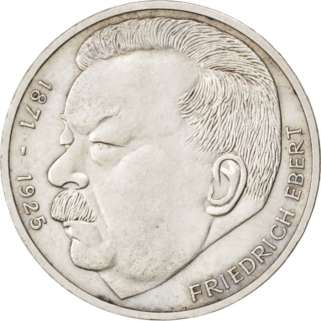 Allemagne, République Fédérale, 5 Mark 1975 J, KM 141