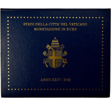 Vatican, 1 Cent to 2 Euro, 2002, BU, MS(65-70)
