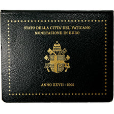 Vaticano, 1 Cent to 2 Euro, 2005, BU, FDC, N.C.