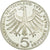 Moneda, ALEMANIA - REPÚBLICA FEDERAL, 5 Mark, 1975, Karlsruhe, Germany, FDC
