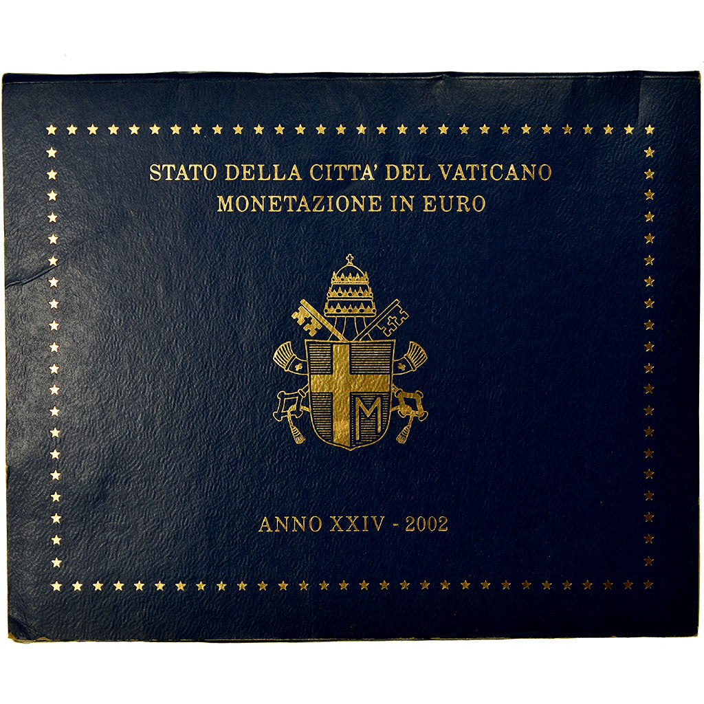 Vaticaan, 1 Cent to 2 Euro, 2002, BU, UNC-, n.v.t.