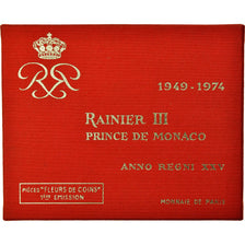 Munten, Monaco, Set, 1974, FDC, FDC, n.v.t.
