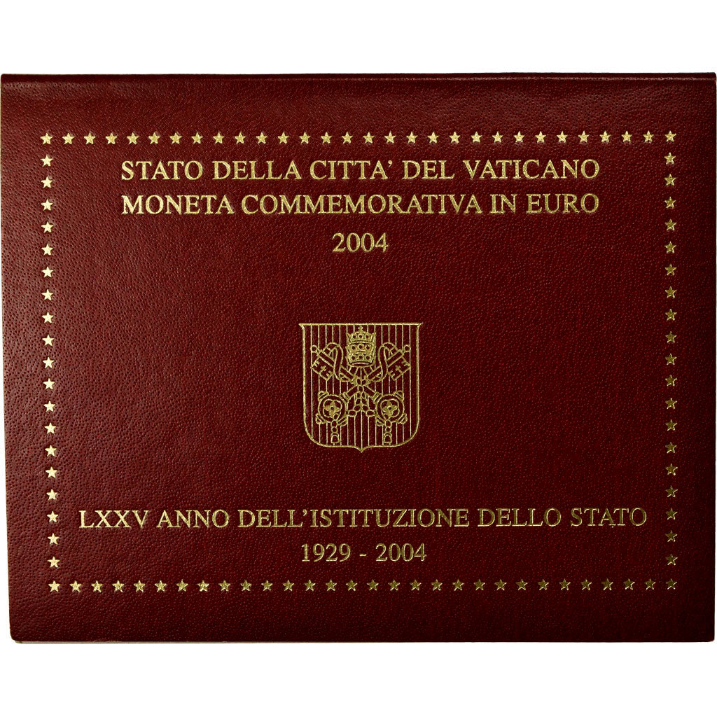 Vatican, 2 Euro, 2004, 75 ème anniversaire de la Fondation de l'Etat du