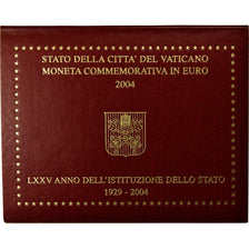 Vatican, 2 Euro, 2004, 75 ème anniversaire de la Fondation de l'Etat du