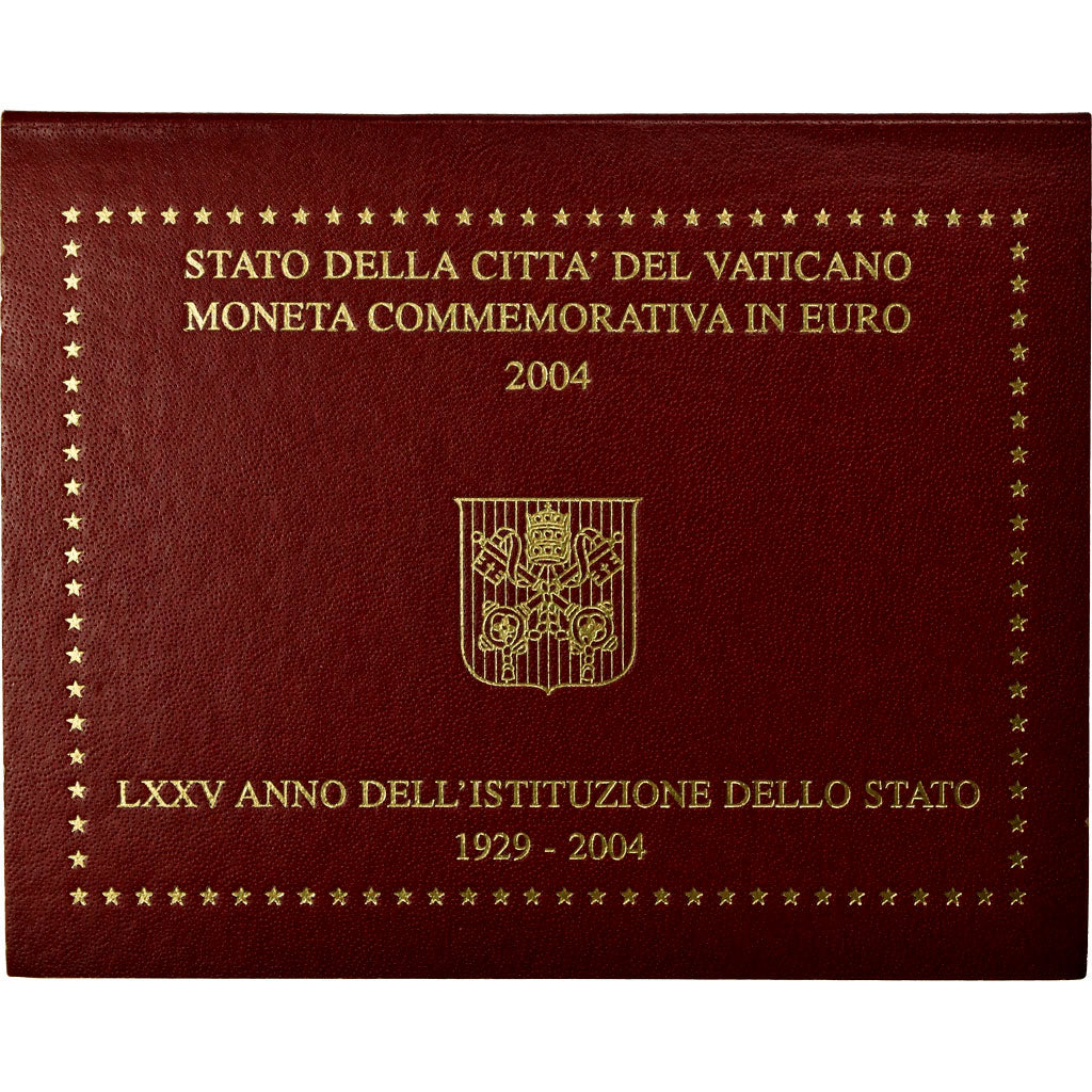 Vatican, 2 Euro, 2004, 75 ème anniversaire de la Fondation de l'Etat du