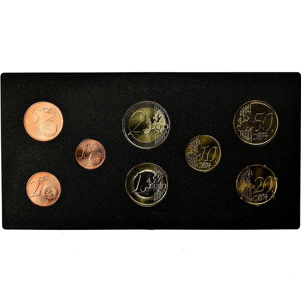 Grécia, 1 Cent to 2 Euro, Mixed Dates, MS(65-70), N/D