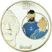 France, 1-1/2 Euro, Tintin et le Capitaine Haddock, 2007, BE, FDC, Argent