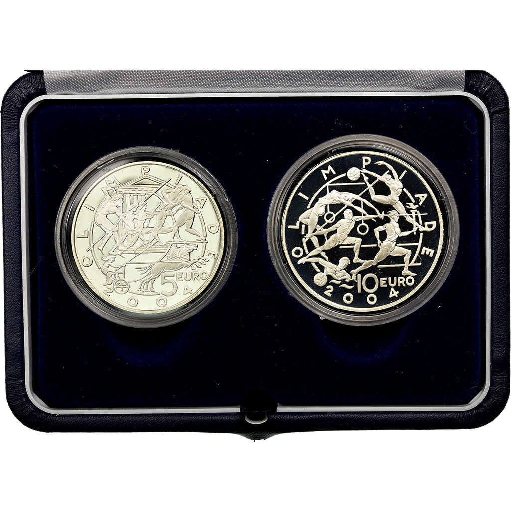 San Marino, 5 Euro and 10 Euro, Jeux Olympiques d'Athènes, Athènes, 2003