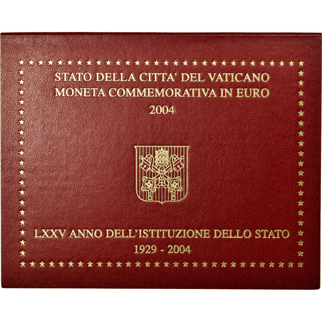 Vatican, 2 Euro, 2004, 75 ème anniversaire de la Fondation de l'Etat du