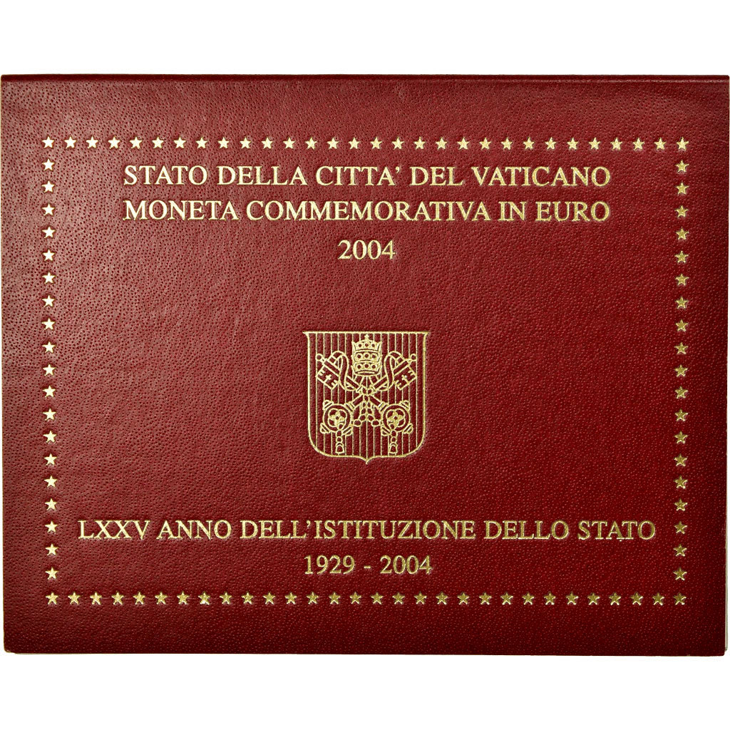 Vatican, 2 Euro, 2004, 75 ème anniversaire de la Fondation de l'Etat du