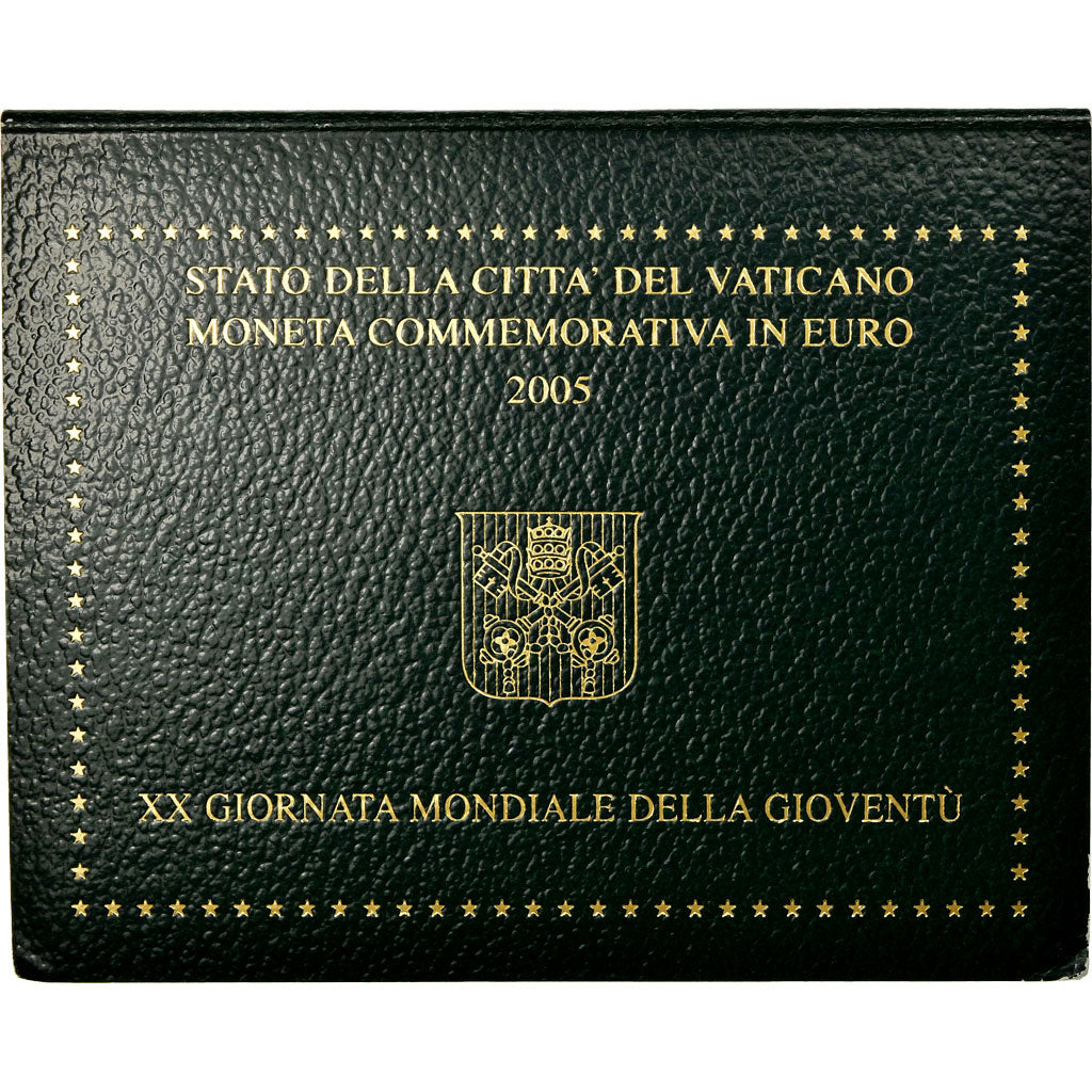 Vatican, 2 Euro, Journées mondiales de la jeunesse, Cologne, 2005, FDC