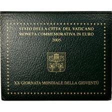 Vatican, 2 Euro, Journées mondiales de la jeunesse, Cologne, 2005, FDC