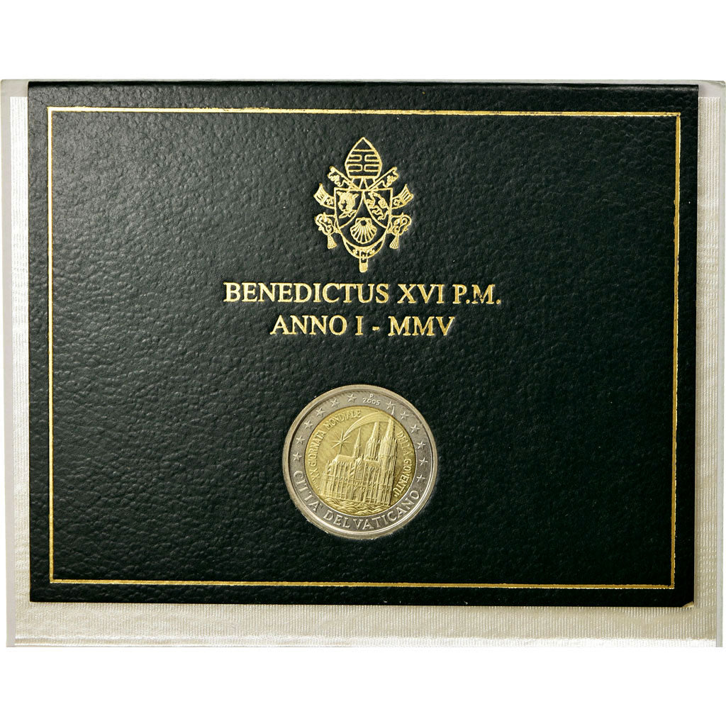 Vatican, 2 Euro, Journées mondiales de la jeunesse, Cologne, 2005, MS(65-70)