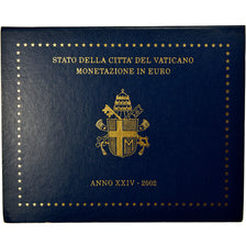 Vatican, 1 Cent to 2 Euro, Jean-Paul II, 2002, MS(65-70)