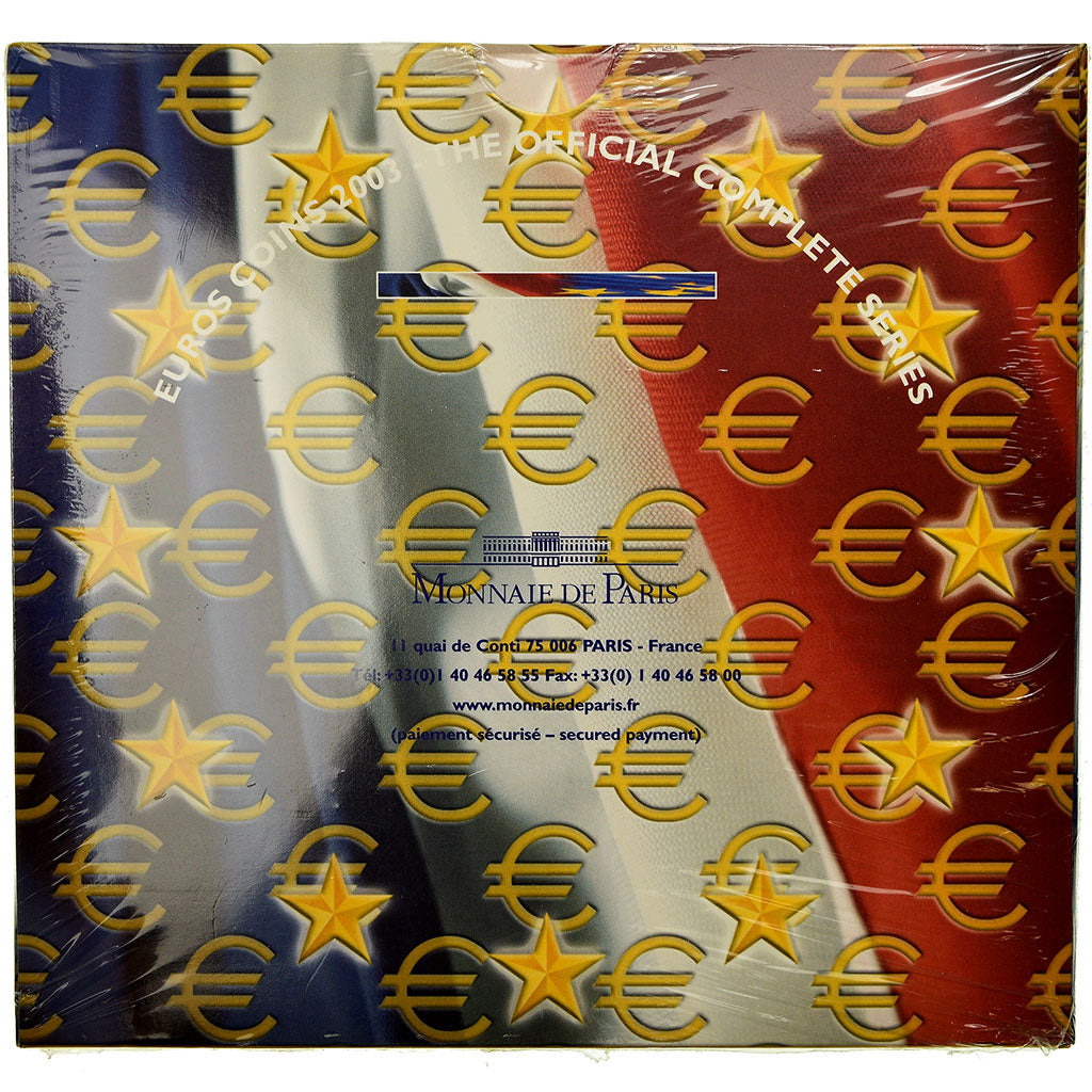 France, Euro-Set, 2003, MS(65-70), Gadoury:page 338