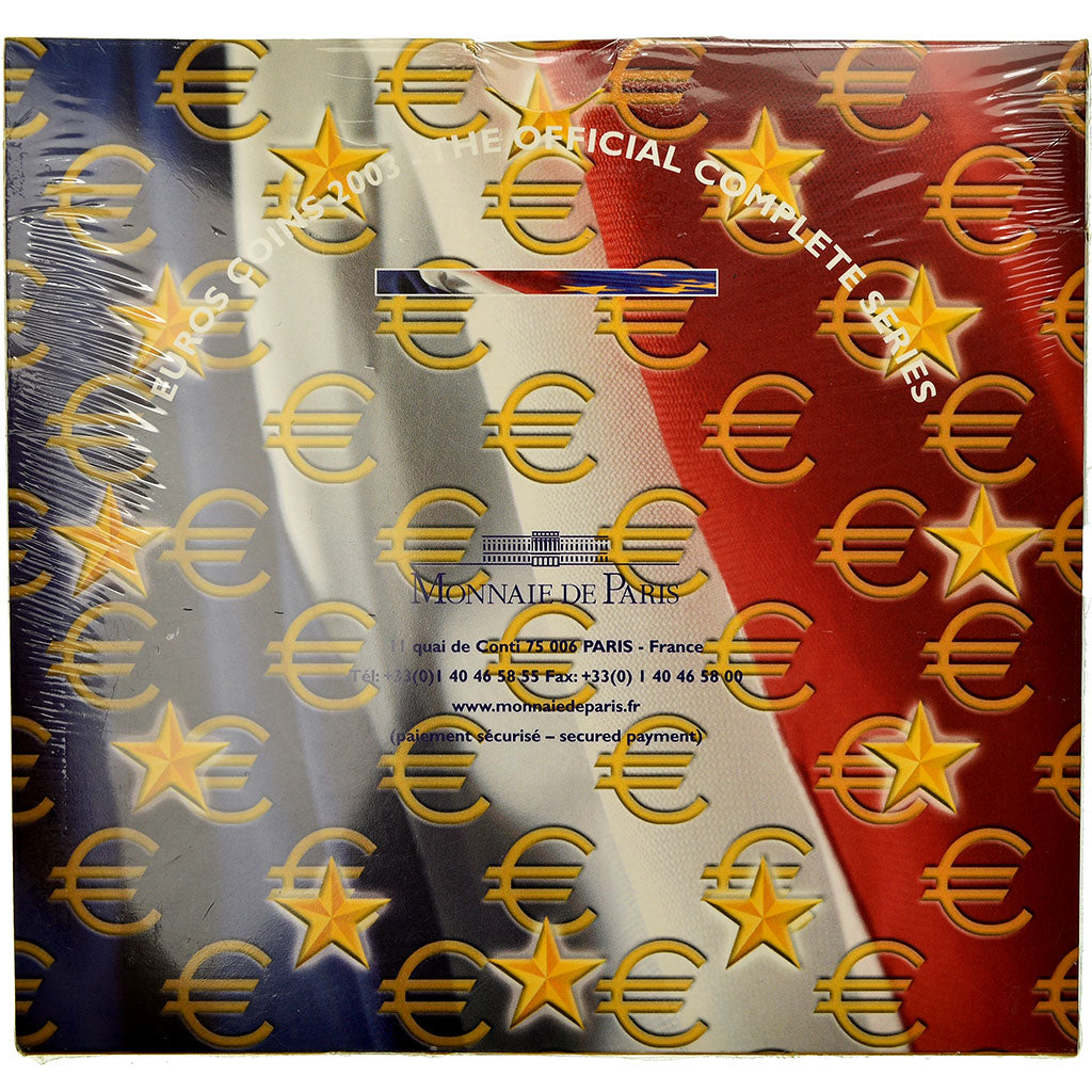 France, Euro-Set, 2003, MS(65-70), Gadoury:page 338