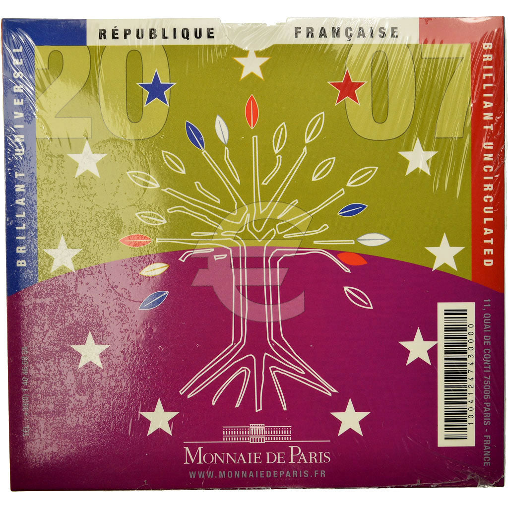 France, Euro-Set, 2007, MS(65-70)