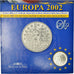 France, 1/4 Euro, Europa, 2002, MS(65-70)