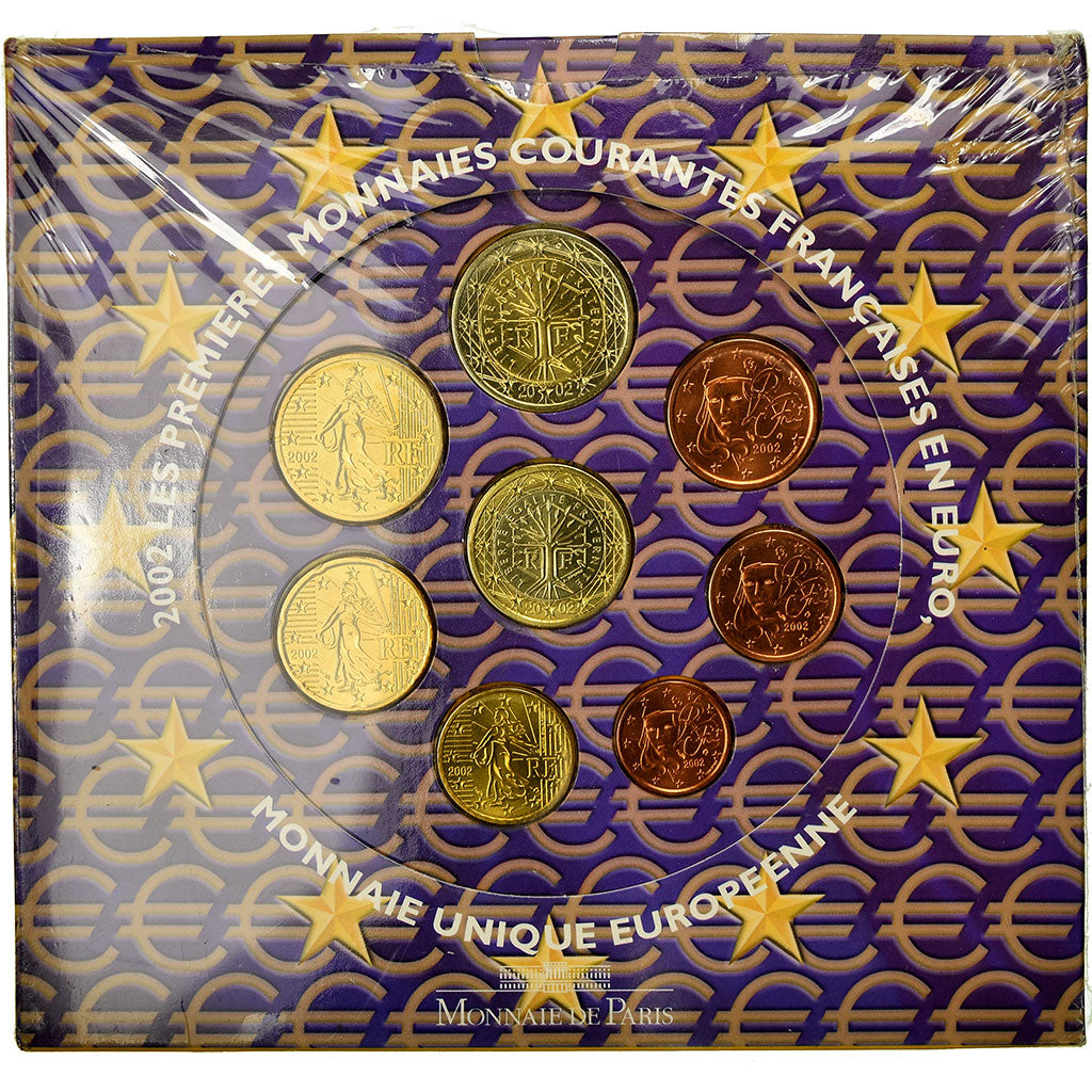 Frankreich, Euro-Set, 2002, STGL
