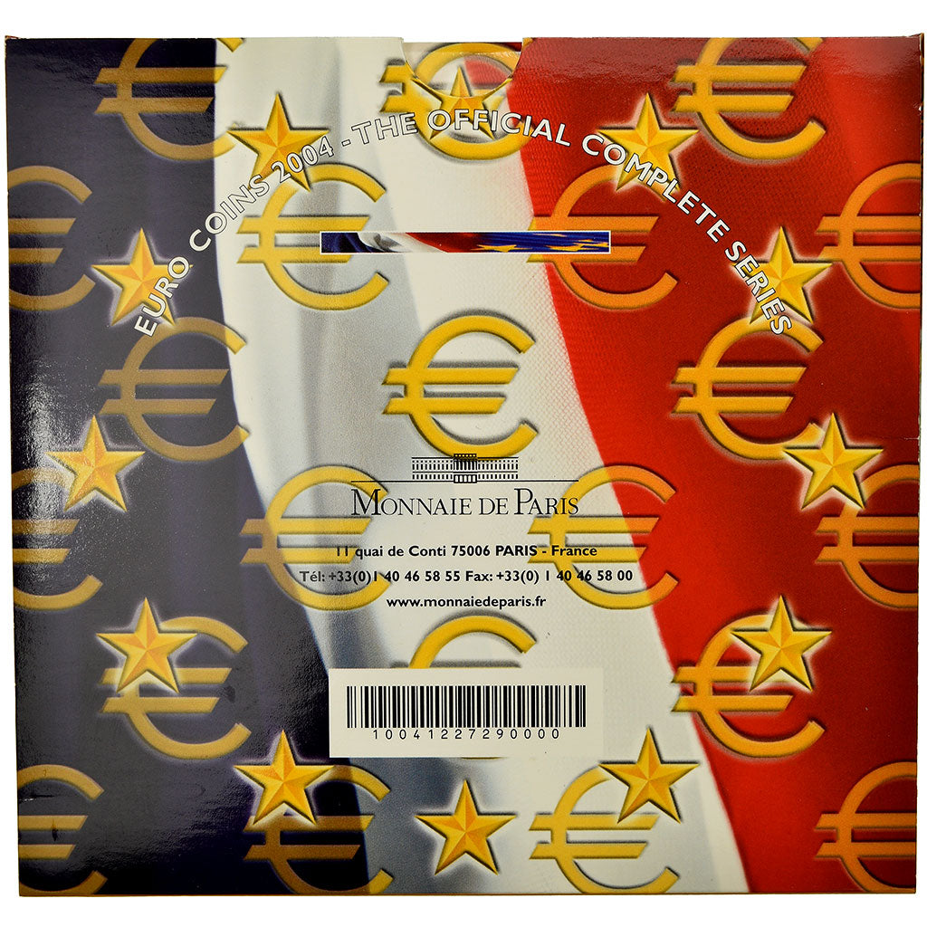 Francia, Euro-Set, 2004, FDC, N.C.