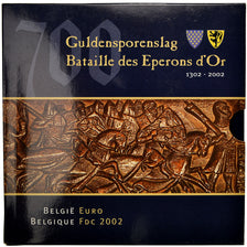 Belgia, Set, Bataille des éperons d'or, 2002, MS(65-70), ND