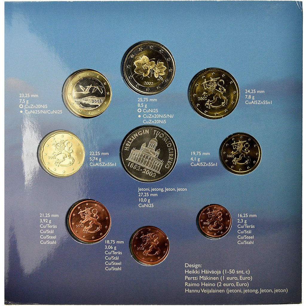 Finland, Set, 2002, FDC, n.v.t.