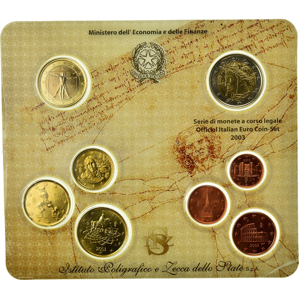 Italië, Set, 2003, FDC, n.v.t.