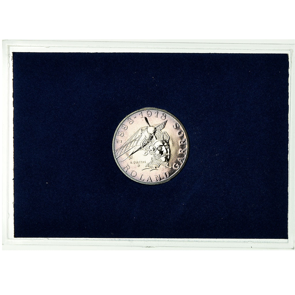 Coin, France, Roland Garros, 10 Francs, 1988, Paris, BU, MS(65-70), Silver