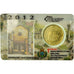 San Marino, 50 Euro Cent, 2012, Stamp and coin card, MS(65-70), Brass