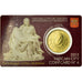 VATICAN CITY, 50 Euro Cent, 2013, Coin card, MS(65-70), Brass