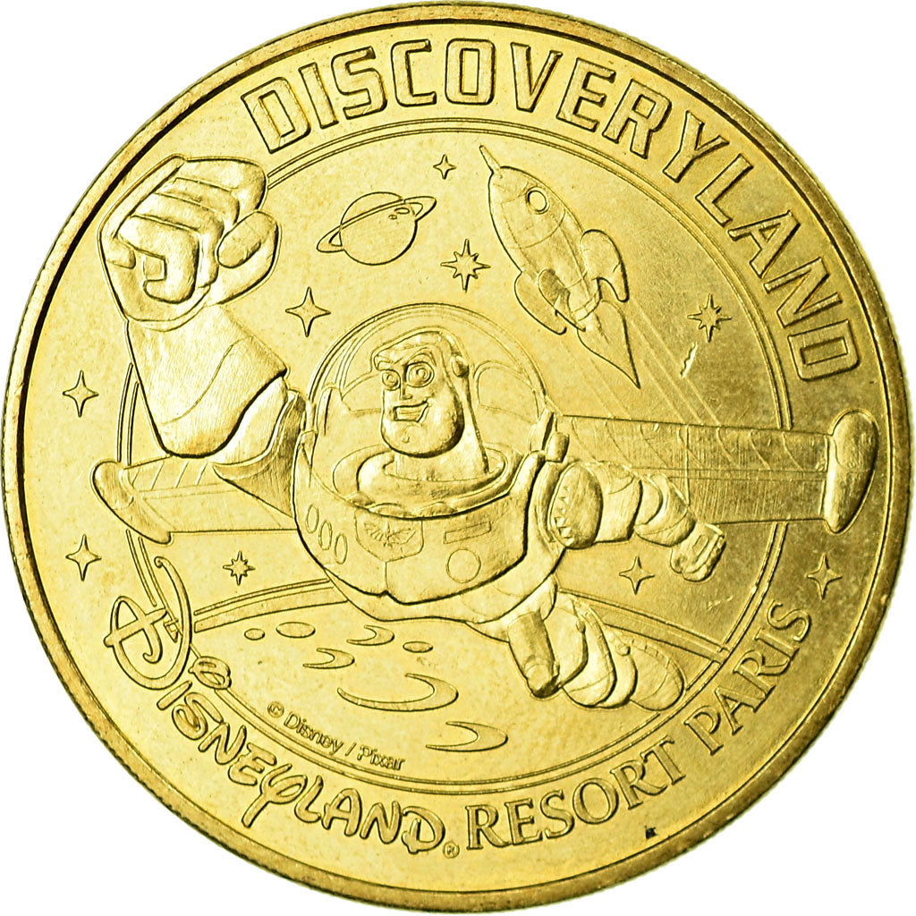 Francia, Token, Touristic token, Disneyland n°16 - Discoveryland n°16 - Buzz