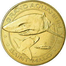 Francja, Token, Żeton turystyczny, Saint-Malo - Aquarium n°2, Sztuka i