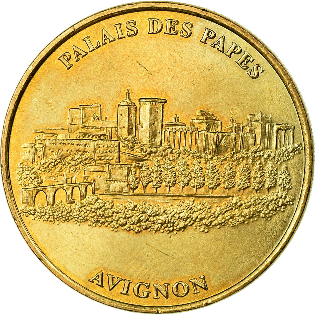 Francia, Token, Touristic token, Avignon - Palais  des Papes n°1, Arts &