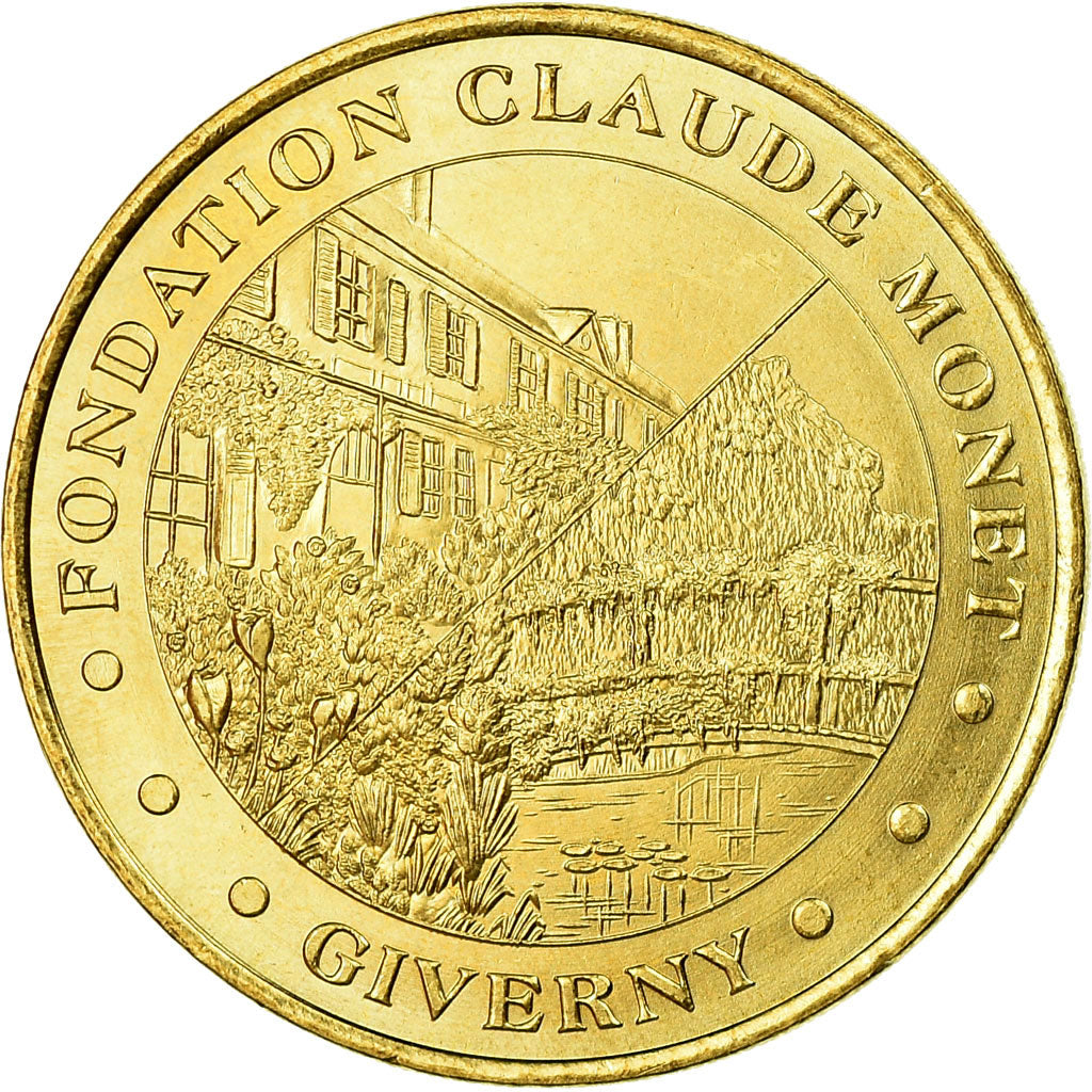 France, Token, Touristic token, 27/ Fondation Claude Monet - Giverny, Arts &