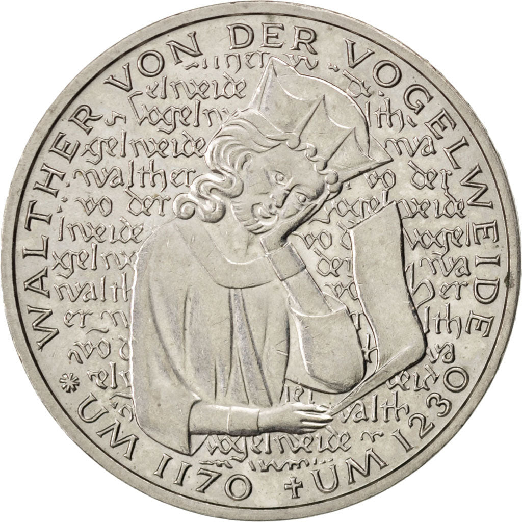 GERMANY - FEDERAL REPUBLIC, 5 Mark, 1980, Munich, KM #152, MS(65-70),...