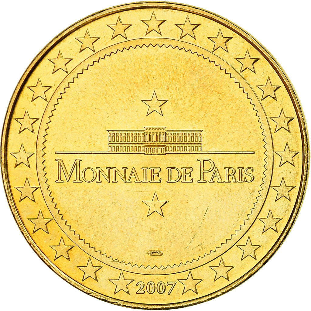 Francia, Token, Jetón turístico, Chaudes-Aigues, Arts & Culture, 2007, Monnaie