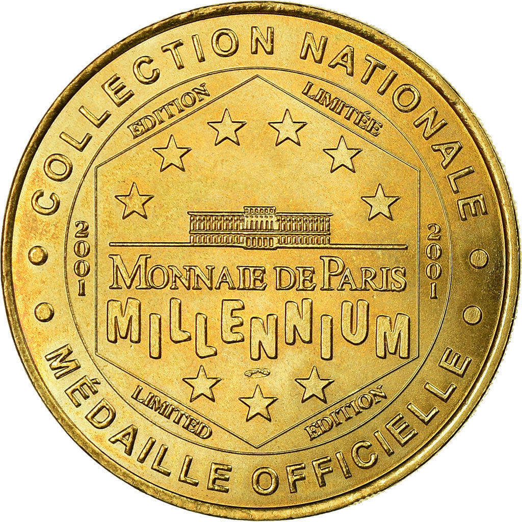 Francja, Token, Żeton turystyczny, Reims - Cathédrale Notre Dame, Sztuka i