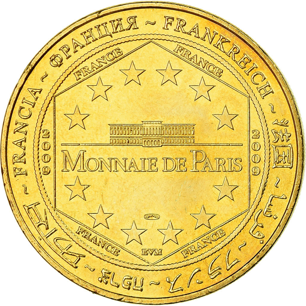 Francia, Token, Touristic token, Chambord - Escalier à doubles révolutions