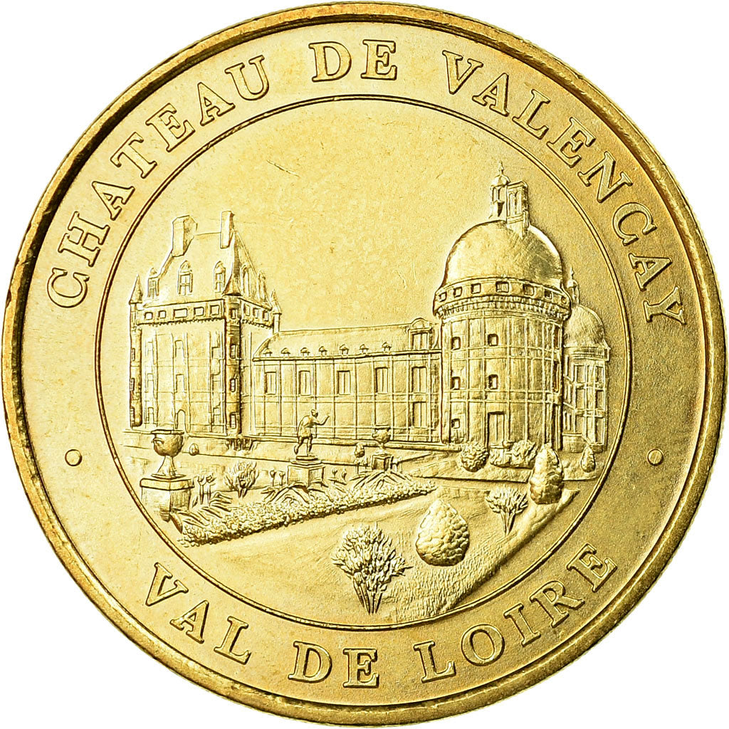 France, Token, Touristic token, Valencay - Château n°1, Arts & Culture, 2012